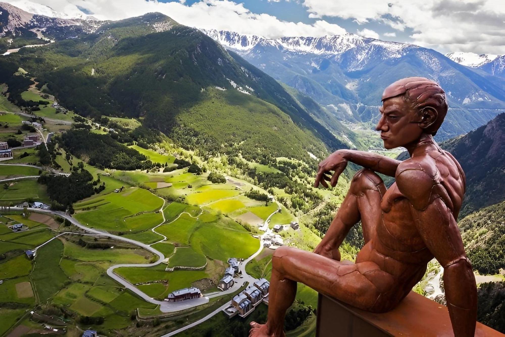 Cerca Del Puente Tibetano I Triplex Con Vistas Lägenhet Canillo Exteriör bild